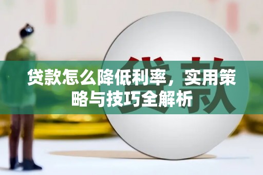沈河贷款怎么降低利率，实用策略与技巧全解析