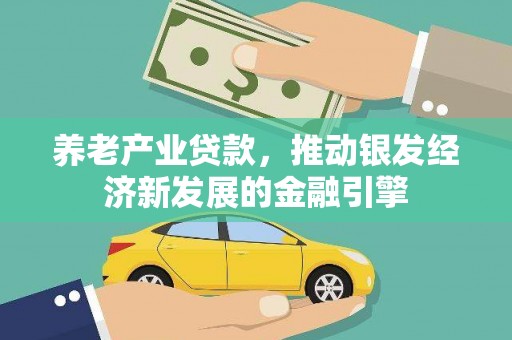 沈河养老产业贷款，推动银发经济新发展的金融引擎