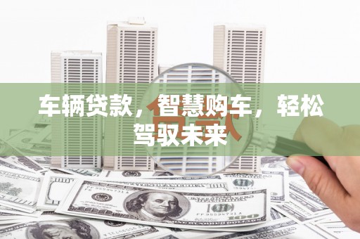沈河车辆贷款，智慧购车，轻松驾驭未来