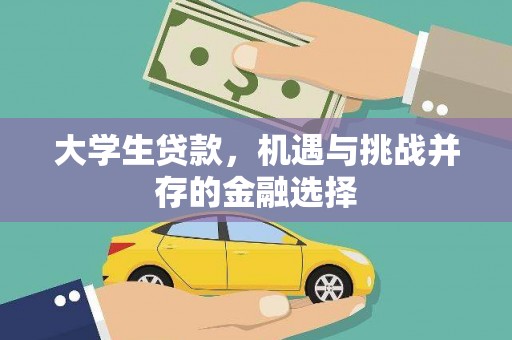 沈河大学生贷款，机遇与挑战并存的金融选择