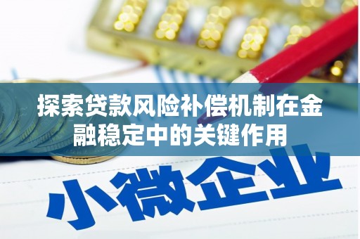 沈河探索贷款风险补偿机制在金融稳定中的关键作用