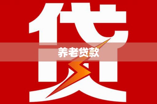 沈河养老贷款