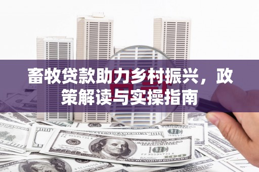 沈河畜牧贷款助力乡村振兴，政策解读与实操指南