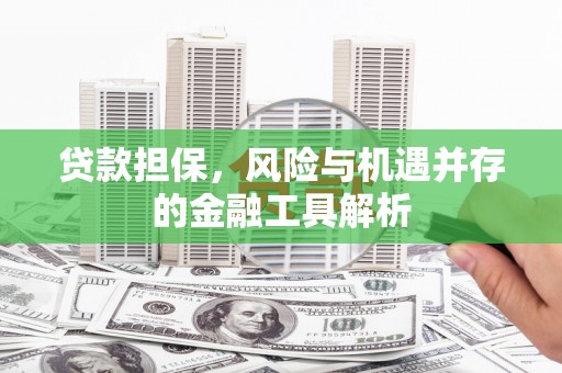 沈河贷款担保，风险与机遇并存的金融工具解析