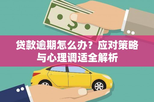 沈河贷款逾期怎么办？应对策略与心理调适全解析