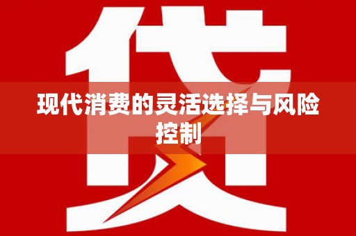 沈河现代消费的灵活选择与风险控制