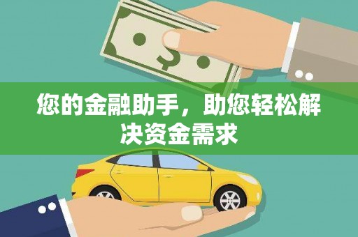 沈河您的金融助手，助您轻松解决资金需求