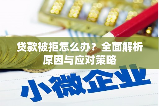 沈河贷款被拒怎么办？全面解析原因与应对策略