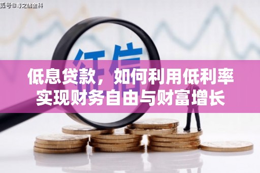 沈河低息贷款，如何利用低利率实现财务自由与财富增长