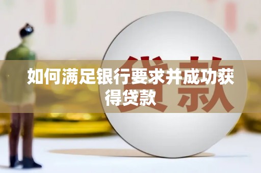 沈河如何满足银行要求并成功获得贷款