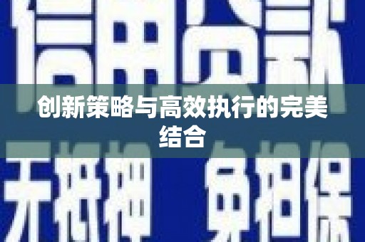 沈河创新策略与高效执行的完美结合