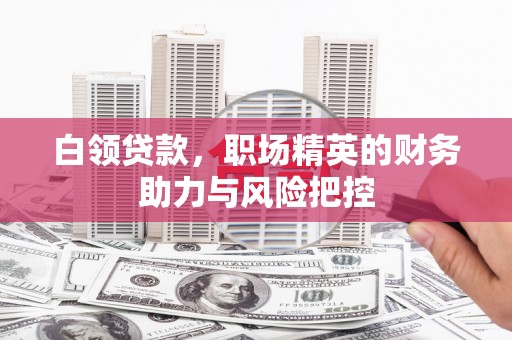 沈河白领贷款,职场精英的财务助力与风险把控 沈河白领贷款,职场精英的财务助力与风险把控
